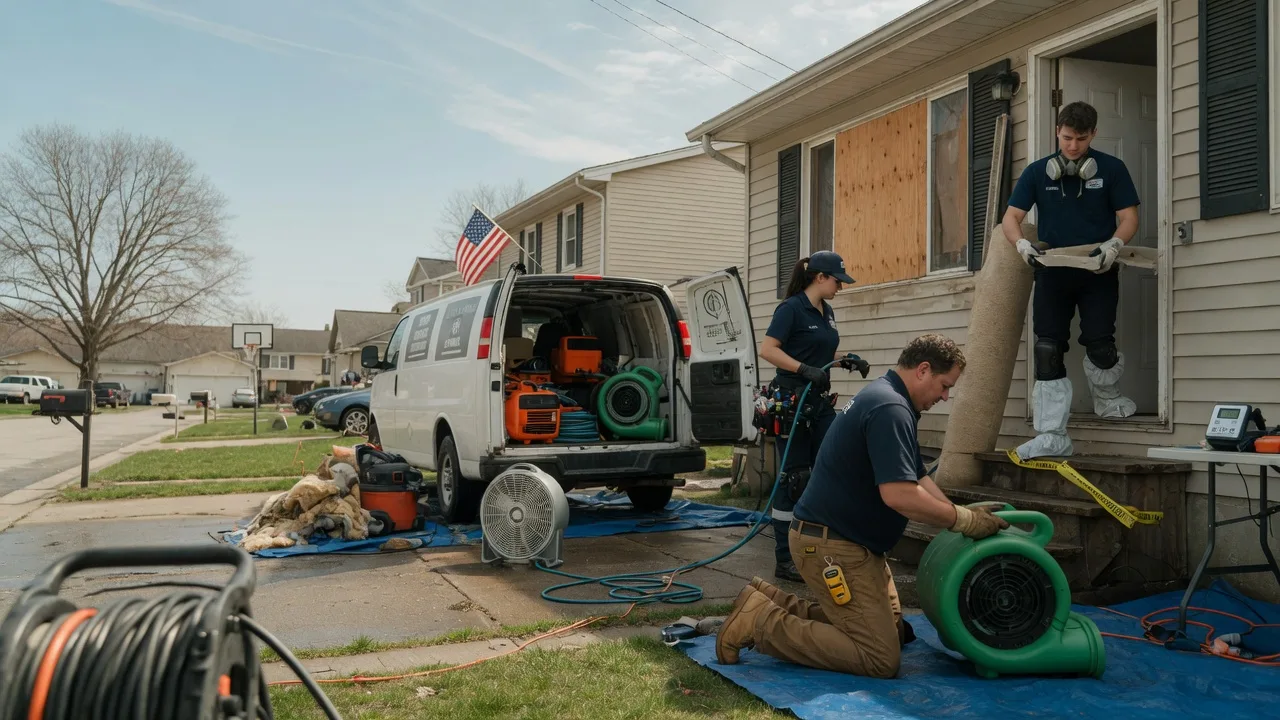 Water Damage Restoration in Mulkeytown, IL near me